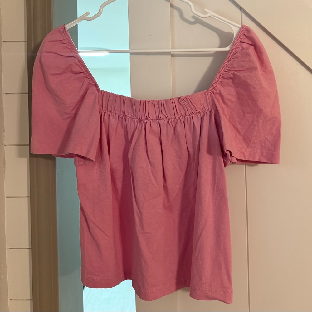*H&M Off The Shoulder Blush Pink Blouse